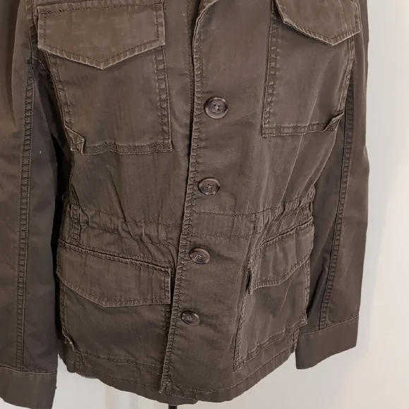 J. Crew Women's Dark Olive Utility Jacket - Picture 13 of 16